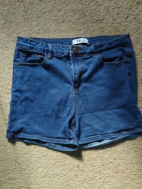 TALA Women's Classic Blue Denim Jean Shorts